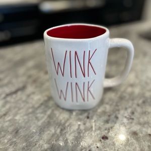 Rae Dunn  Valentine’s Day Mugs- Wink Wink